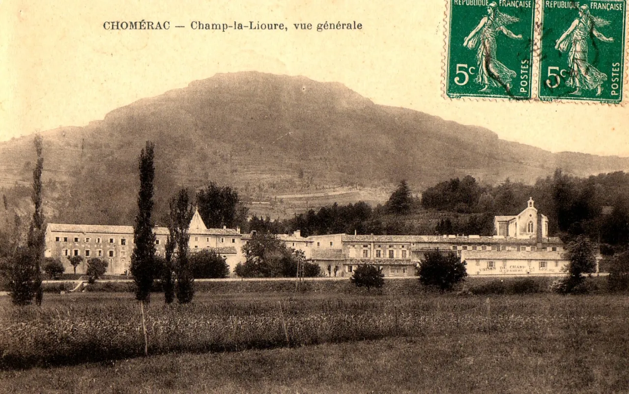 Champ la Lioure, vue du Nord