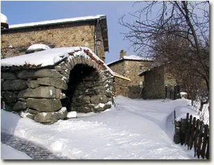Le four banal sous la neige