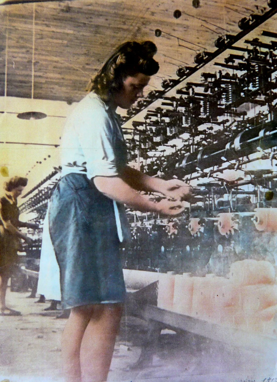 Une ouvrière vers 1949